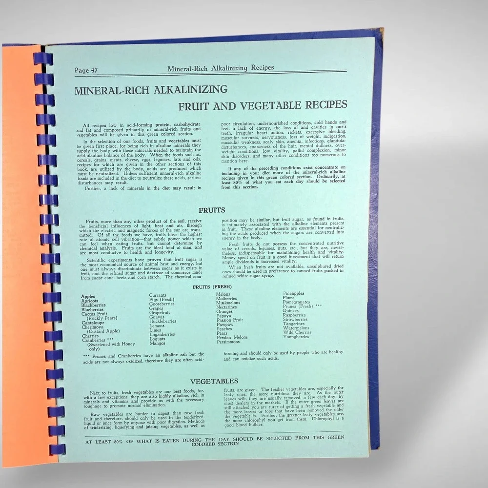 Martin W Pretorius Nutritious Recipes & Meals Cookbook 1948‎ Vintage